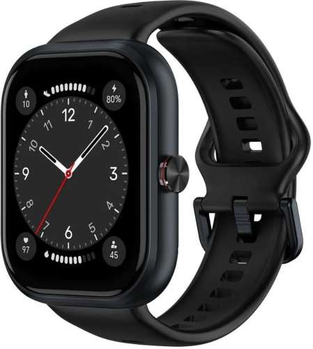 Смарт-часы Honor Choice Watch BOT-WB01,  49.7мм,  1.95",  черный/черный [5504aamb]